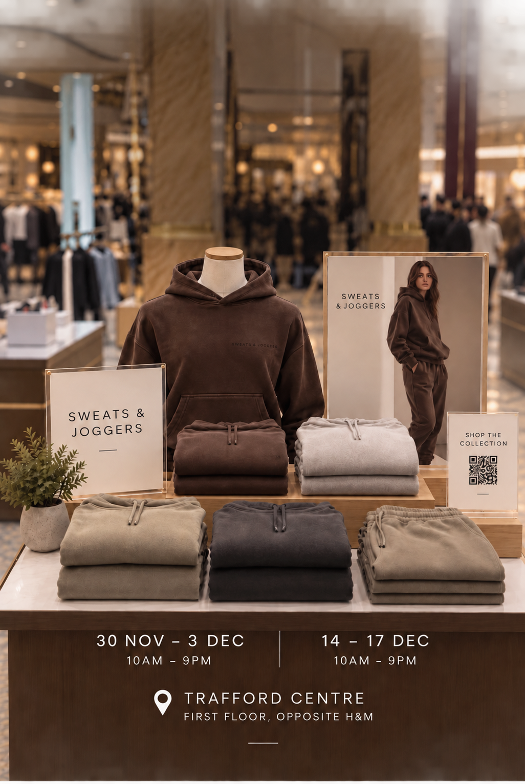 Sweats & Joggers Is Coming to the Trafford Centre This Winter