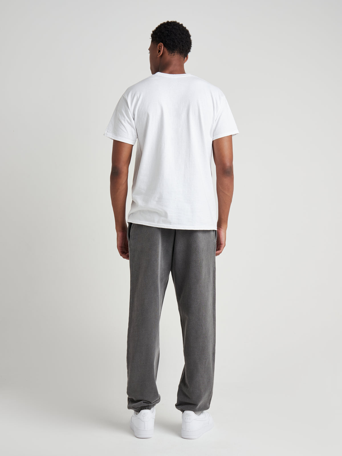 Relaxed Sculpted Cuff Jogger - Vintage Charcoal Wash-8
