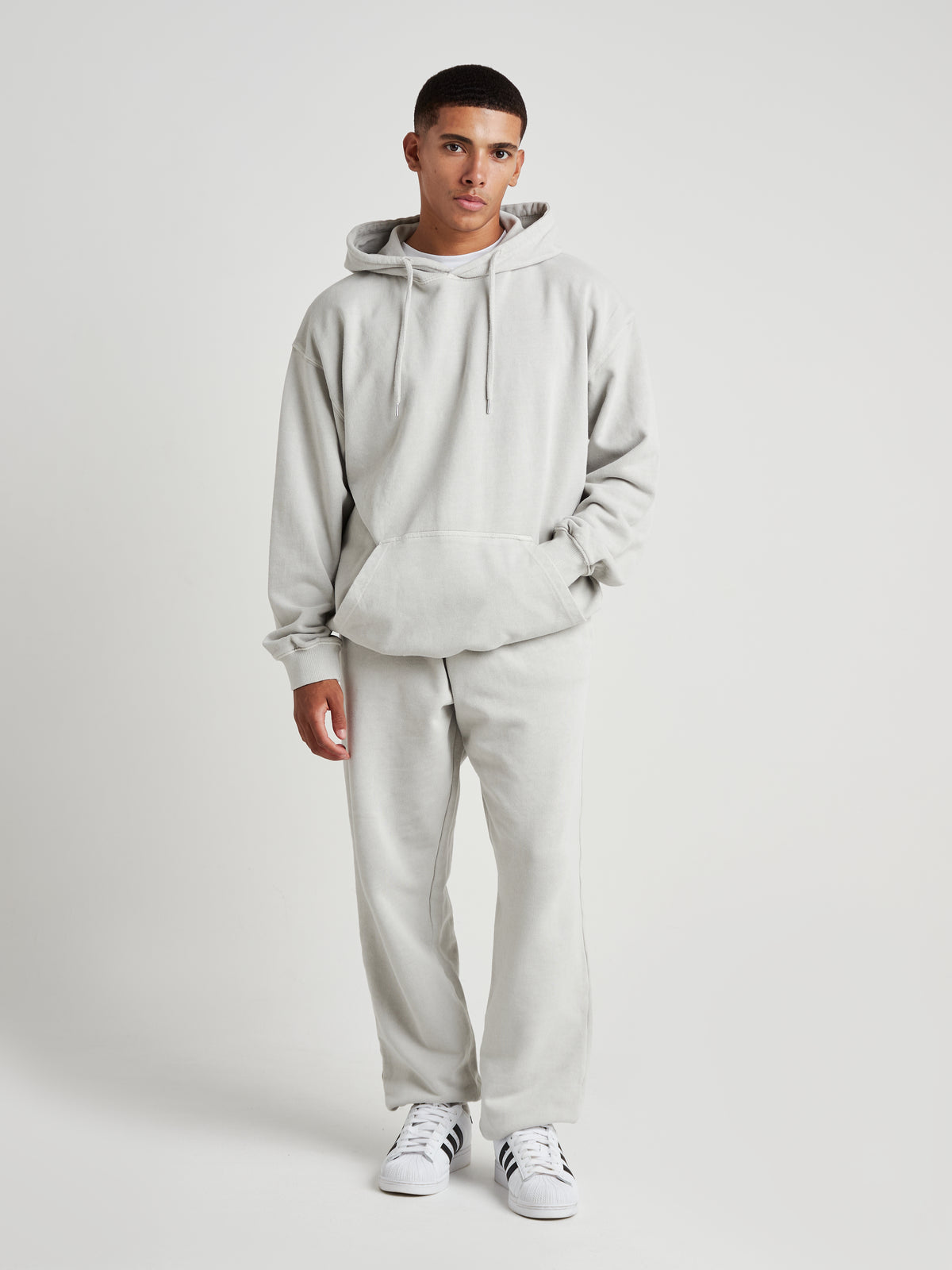 Relaxed Sculpted Cuff Jogger - Silver Birch Wash